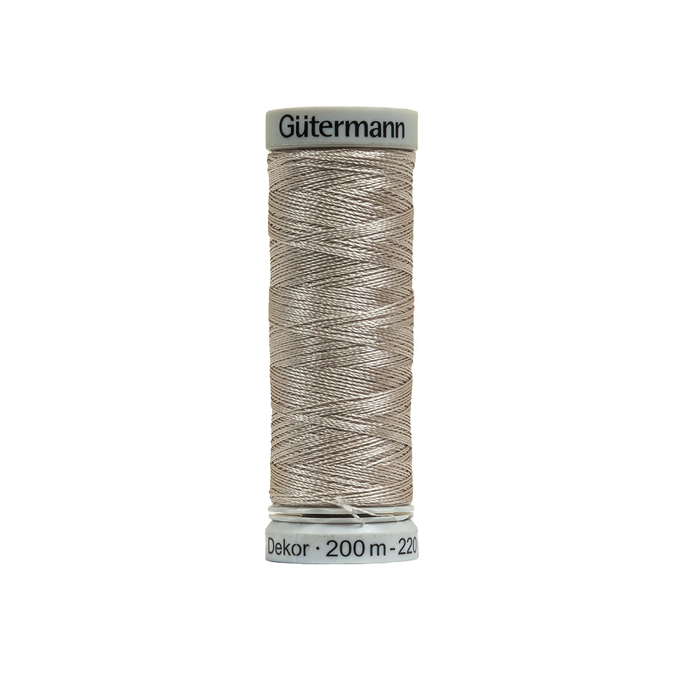Gutermann Machine Embroidery Thread 200m - 9850 Silver Gutermann Machine Embroidery Thread 200m - 9850 Silver