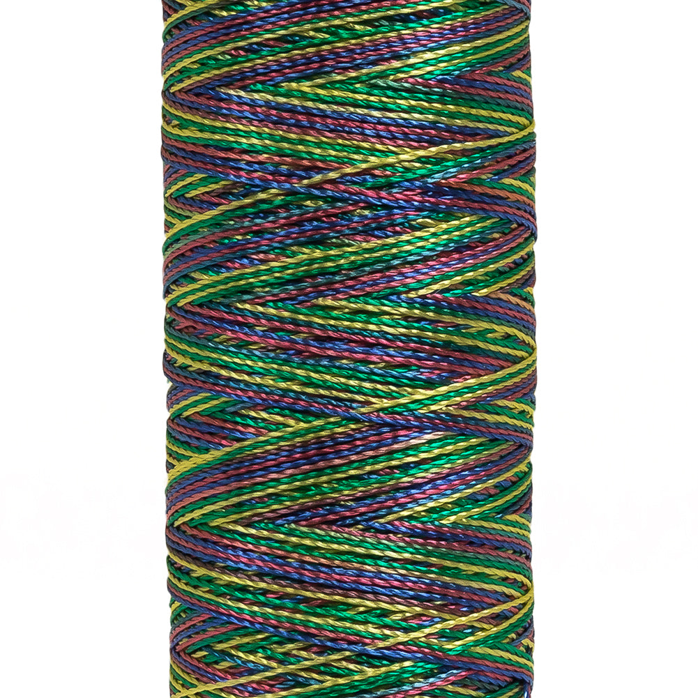Gutermann Machine Embroidery Thread 200m - 9998 Varigated Rainbow Detail