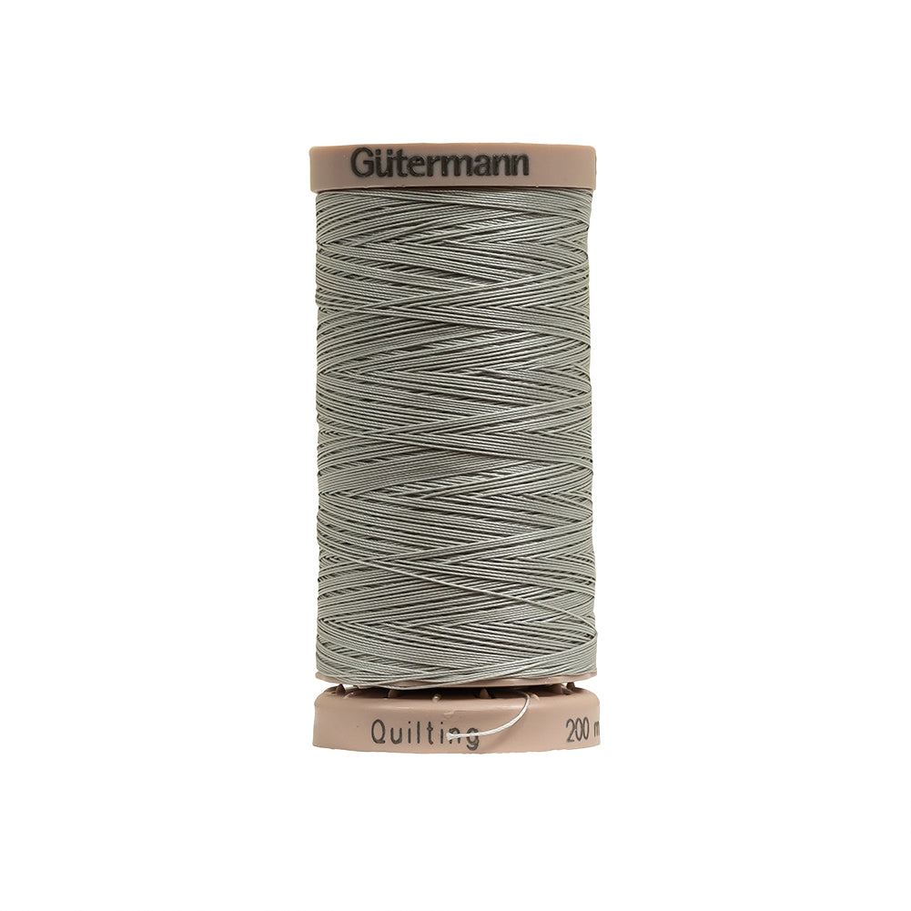 Gutermann Hand Quilting Cotton Thread 200m - 4507 Light Gray Gutermann Hand Quilting Cotton Thread 200m - 4507 Light Gray
