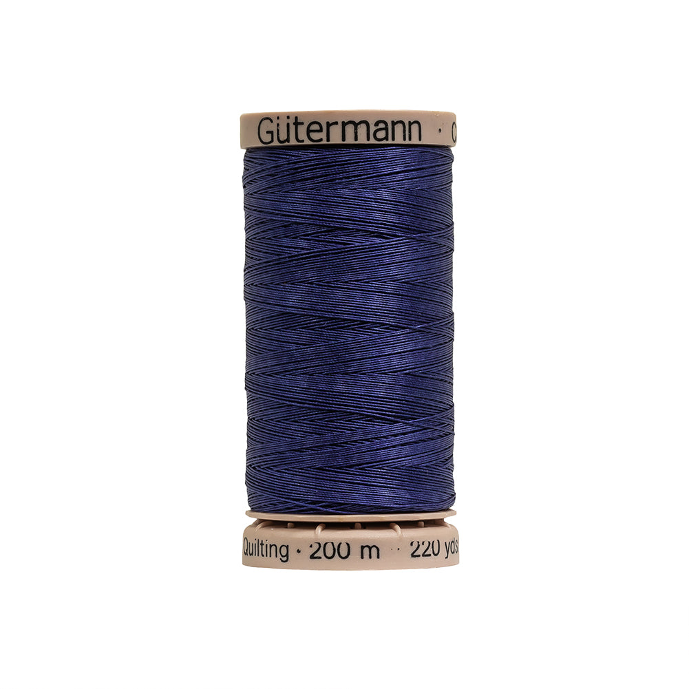 Gutermann Hand Quilting Cotton Thread 200m - 4932 Dark Navy Gutermann Hand Quilting Cotton Thread 200m - 4932 Dark Navy
