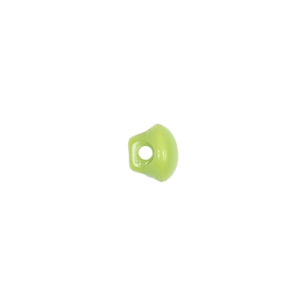 European Green Self Back Glass Button - 12L/7.5mm Detail European Green Self Back Glass Button - 12L/7.5mm Detail