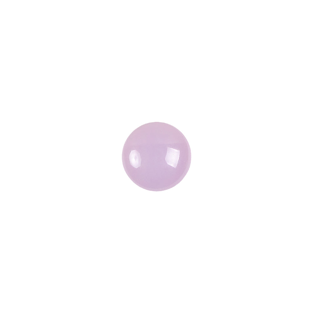 European Dark Lilac Self Back Glass Button - 14L/9mm European Dark Lilac Self Back Glass Button - 14L/9mm