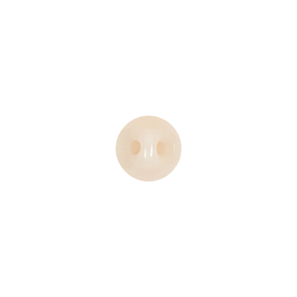 European Beige Half Domed Self Back Glass Button - 14L/9mm European Beige Half Domed Self Back Glass Button - 14L/9mm