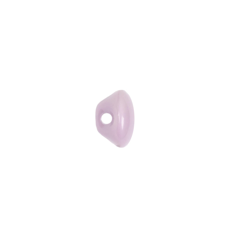 European Dark Lilac Self Back Glass Button - 16L/10mm Detail European Dark Lilac Self Back Glass Button - 16L/10mm Detail