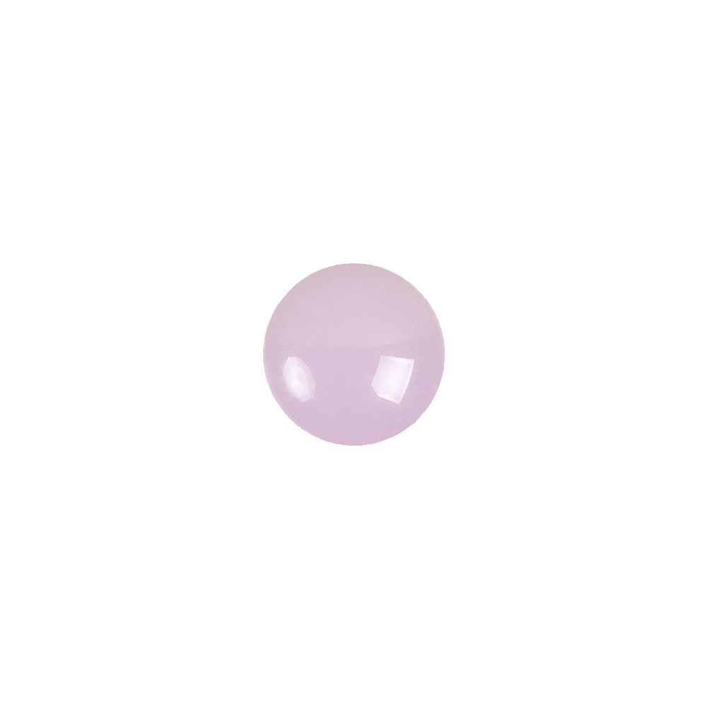 European Dark Lilac Self Back Glass Button - 16L/10mm European Dark Lilac Self Back Glass Button - 16L/10mm