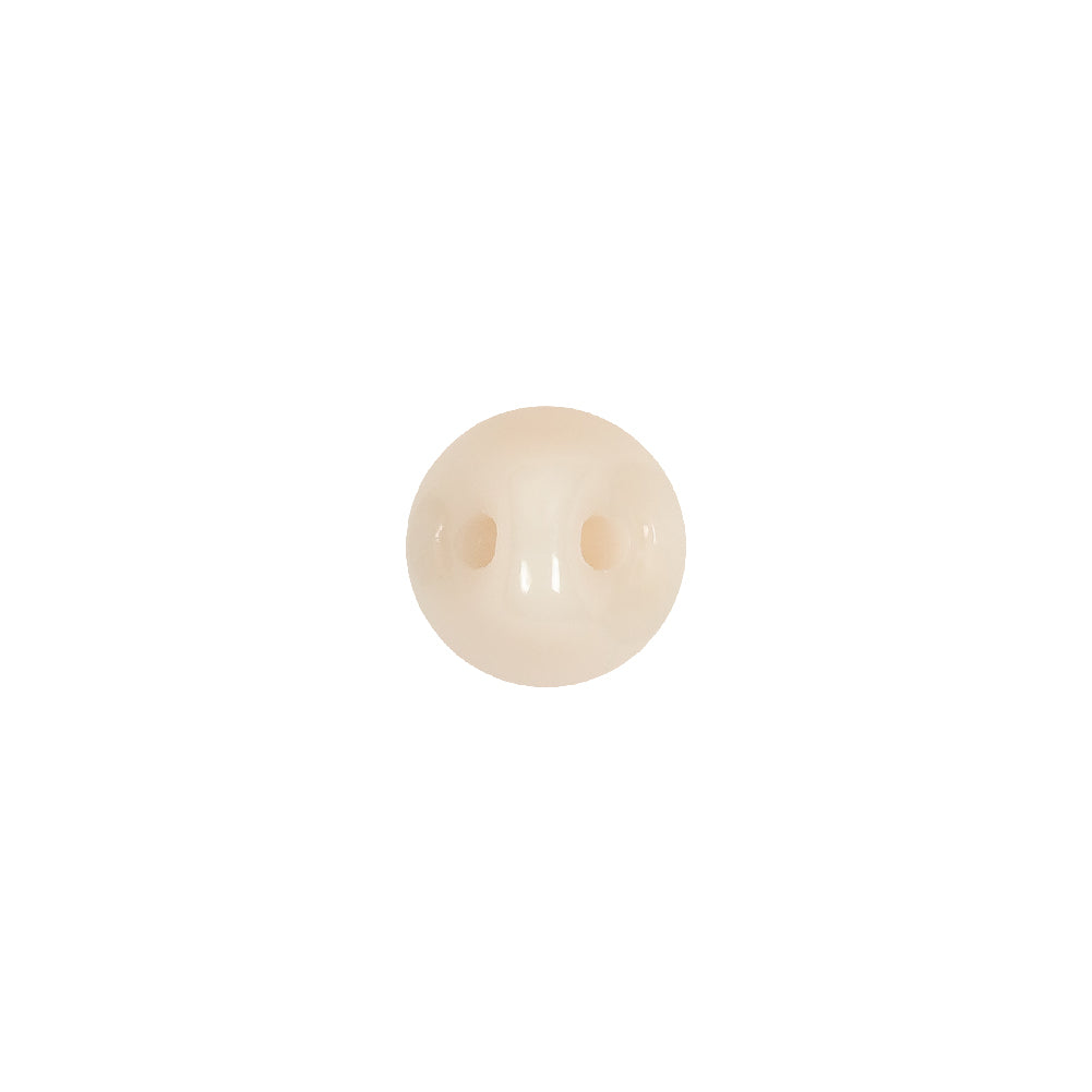 European Beige Half Domed Self Back Glass Button - 16L/10mm European Beige Half Domed Self Back Glass Button - 16L/10mm