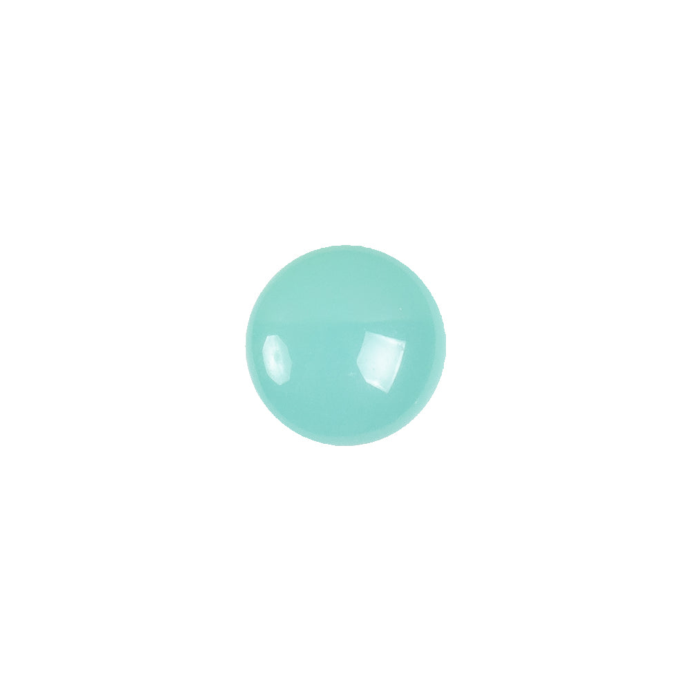 European Blue Green Self Back Glass Button - 18L/11.5mm European Blue Green Self Back Glass Button - 18L/11.5mm
