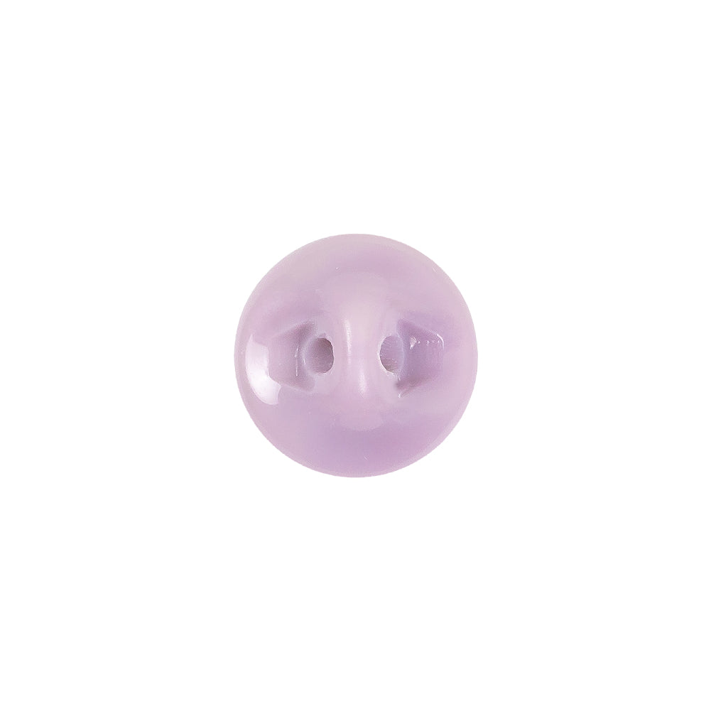 European Dark Lilac Self Back Glass Button - 20L/12.5mm European Dark Lilac Self Back Glass Button - 20L/12.5mm