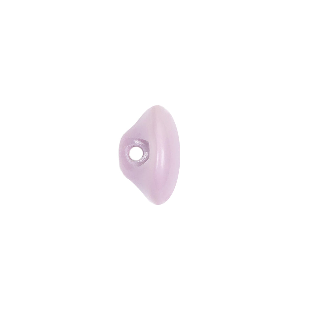 European Dark Lilac Self Back Glass Button - 20L/12.5mm Detail European Dark Lilac Self Back Glass Button - 20L/12.5mm Detail