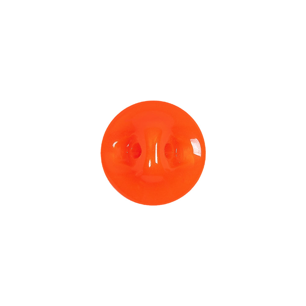 European Red Half Domed Self Back Glass Button - 20L/12.5mm European Red Half Domed Self Back Glass Button - 20L/12.5mm