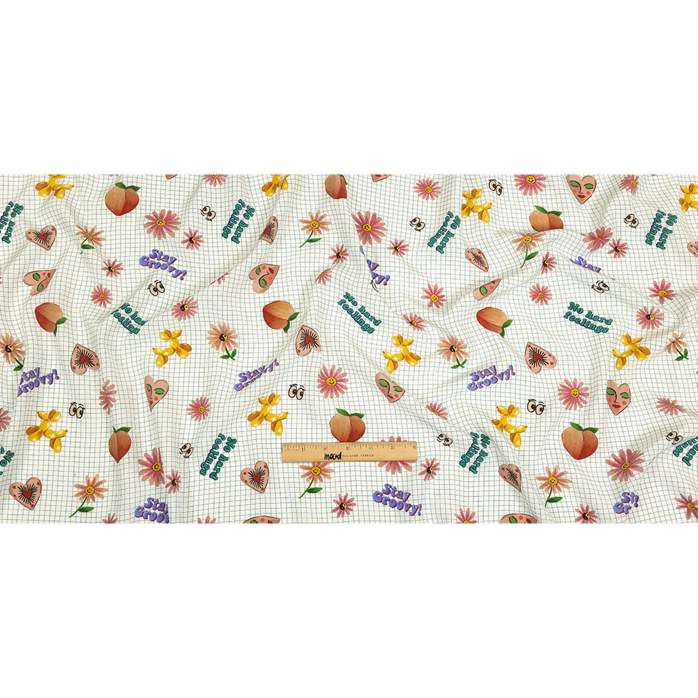 Mood Exclusive White Flash Sheet Viscose Poplin Full Mood Exclusive White Flash Sheet Viscose Poplin Full