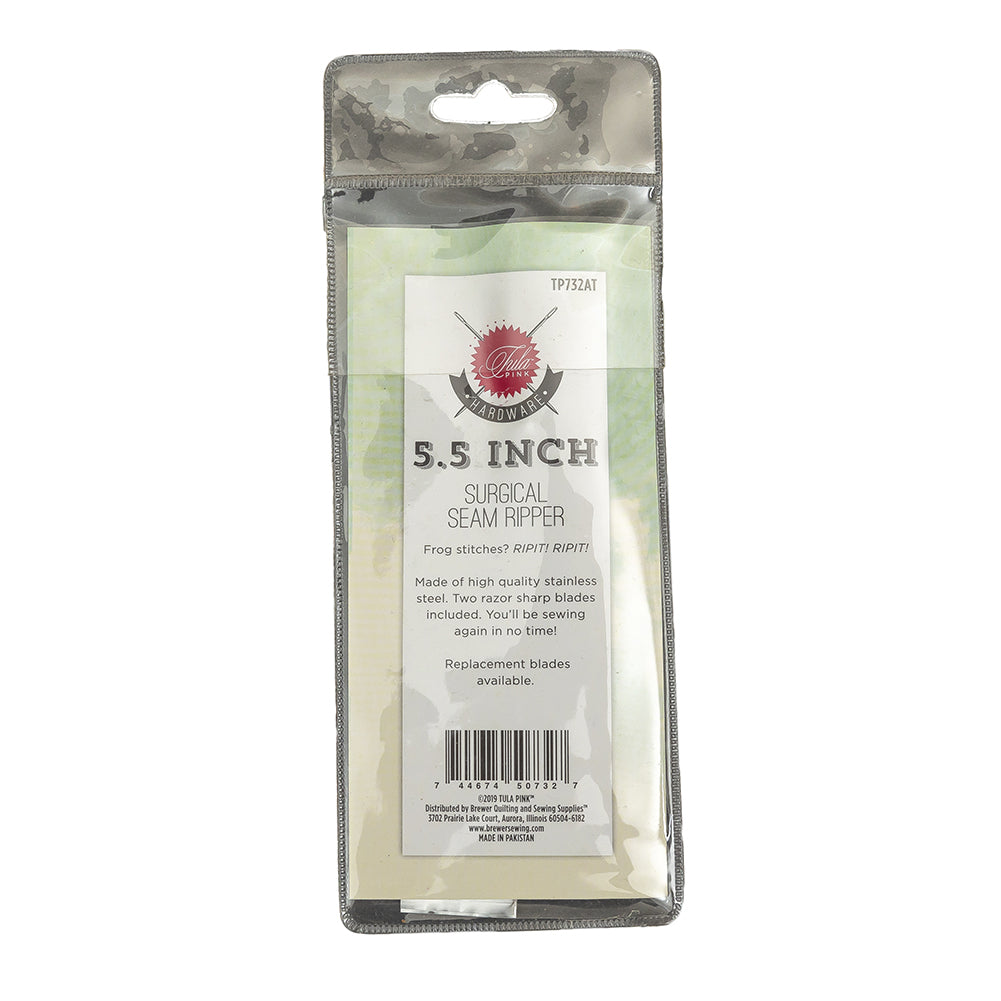 Tula Pink 5.5 inch Surgical Seam Ripper Detail Tula Pink 5.5 inch Surgical Seam Ripper Detail