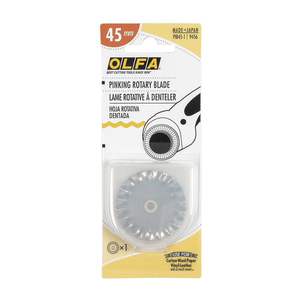 Olfa 45mm Pinking Rotary Blade Olfa 45mm Pinking Rotary Blade
