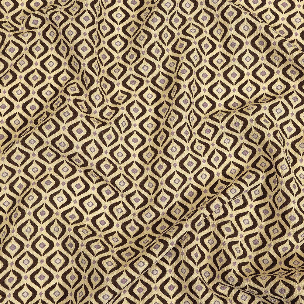 Mood Exclusive Coffee Mid Mod Mood Stretch Polyester Seersucker Mood Exclusive Coffee Mid Mod Mood Stretch Polyester Seersucker