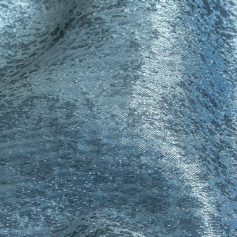 Pegasus Pale Blue and Slate Mottled Luxury Brocade Pegasus Pale Blue and Slate Mottled Luxury Brocade