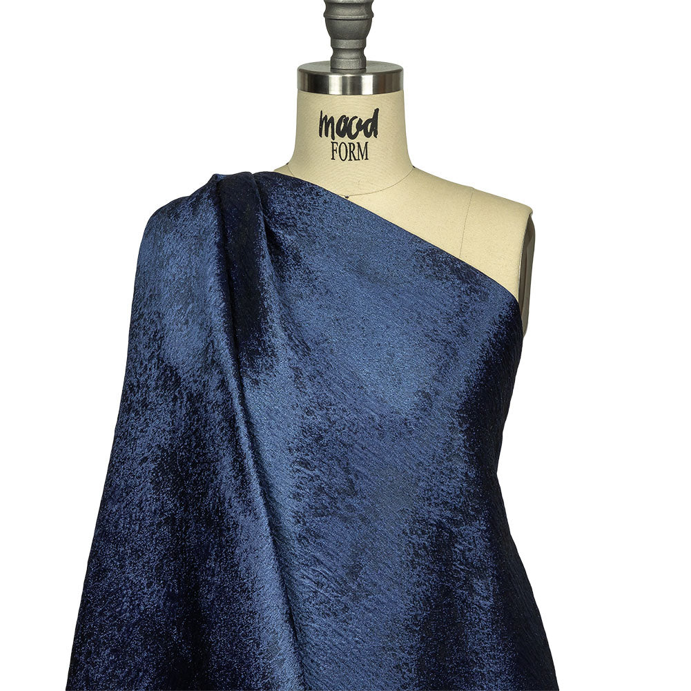 Pegasus Navy Mottled Luxury Brocade Pegasus Navy Mottled Luxury Brocade