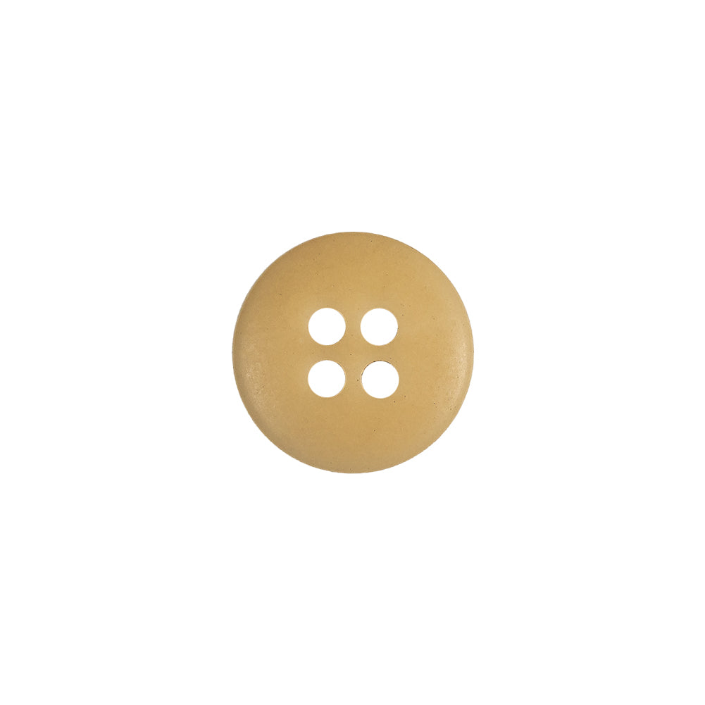 Beige 4-Hole Plastic Button - 20L/12.5mm Detail Beige 4-Hole Plastic Button - 20L/12.5mm Detail