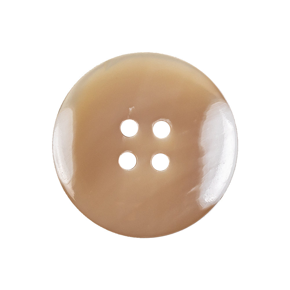 Apricot Cream 4 Hole Shell Button - 40L/25.5mm Detail Apricot Cream 4 Hole Shell Button - 40L/25.5mm Detail