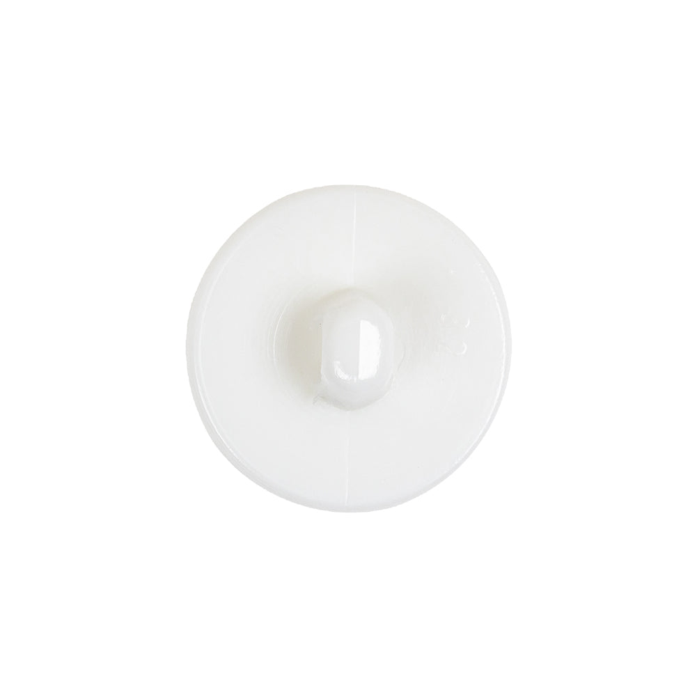 White Wheat Spike Shank Back Button with Studded Rim - 32L/20mm Detail White Wheat Spike Shank Back Button with Studded Rim - 32L/20mm Detail