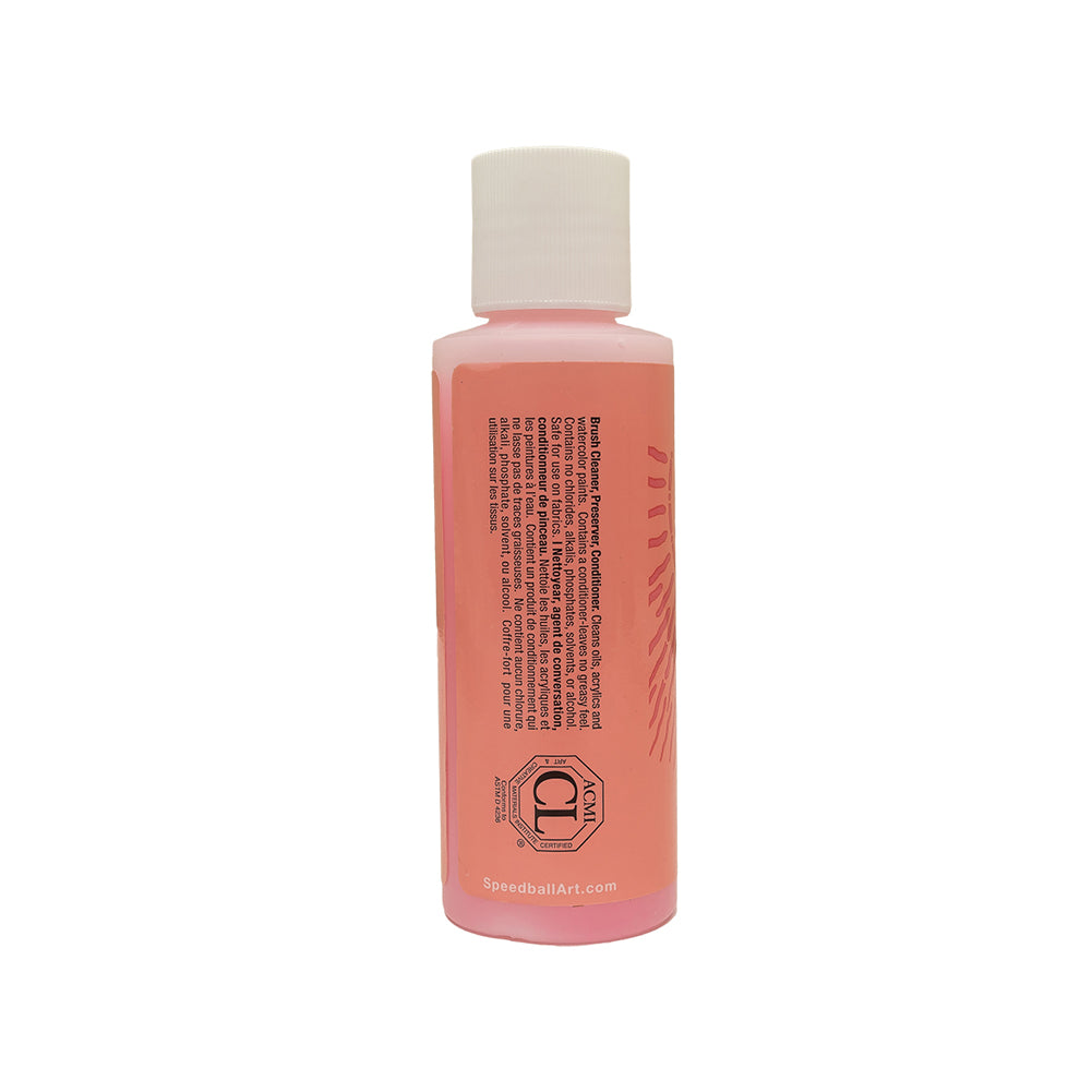 Speedball Pink Soap Brush Cleaner - 4 fl oz Detail Speedball Pink Soap Brush Cleaner - 4 fl oz Detail
