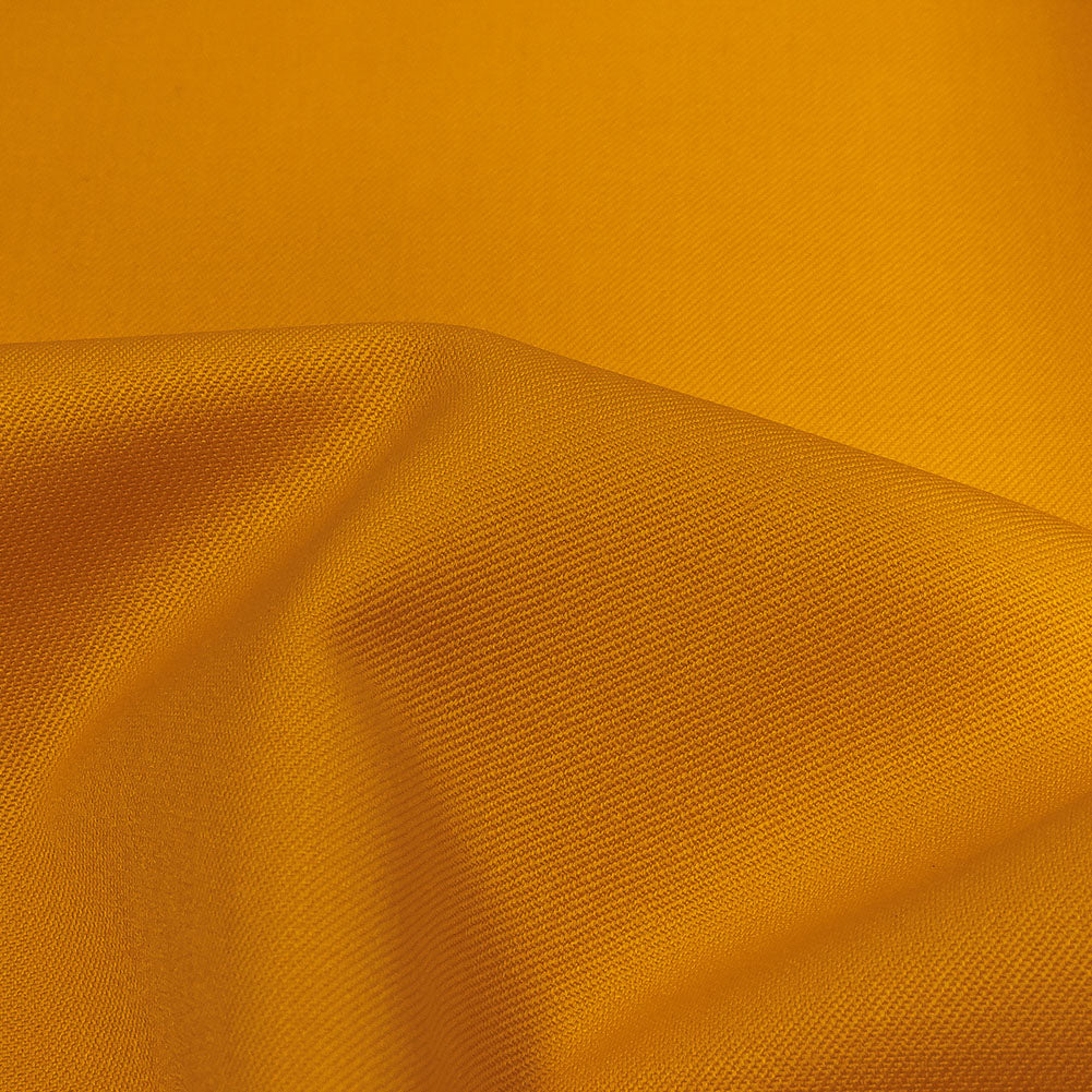 Super 120 Merino Wool Suiting - Saffron - Finn Collection - Detail Super 120 Merino Wool Suiting - Saffron - Finn Collection - Detail