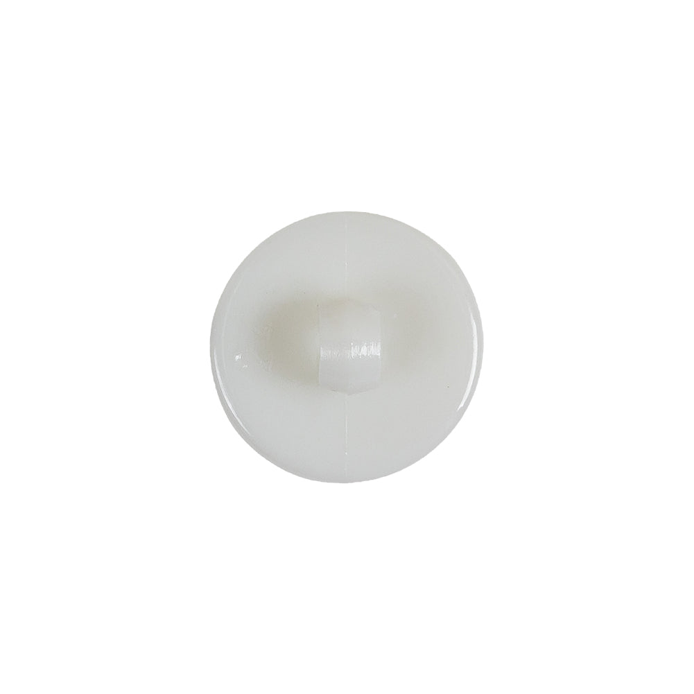 Italian White Anchor Embossed Shank Back Button - 24L/15mm Detail Italian White Anchor Embossed Shank Back Button - 24L/15mm Detail