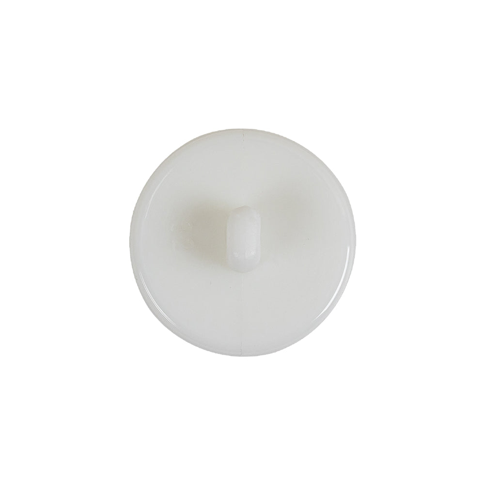 Italian White Anchor Embossed Shank Back Button - 32L/20mm Detail Italian White Anchor Embossed Shank Back Button - 32L/20mm Detail