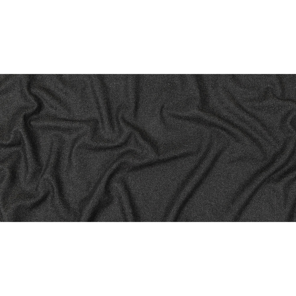 Obsidian and Gull Basketweave Blended Cashmere Coating Full Obsidian and Gull Basketweave Blended Cashmere Coating Full
