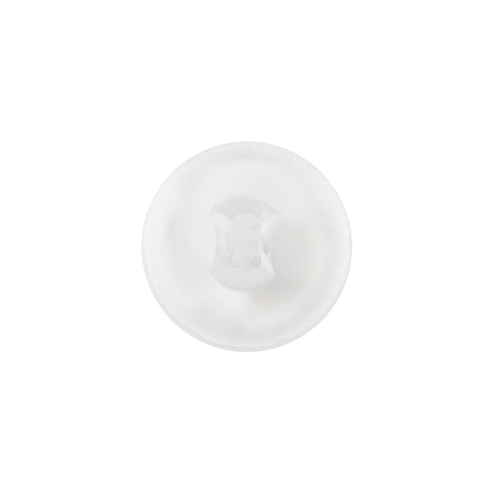 Transparent Molded Shank Back Plastic Button - 28L/18mm Detail Transparent Molded Shank Back Plastic Button - 28L/18mm Detail