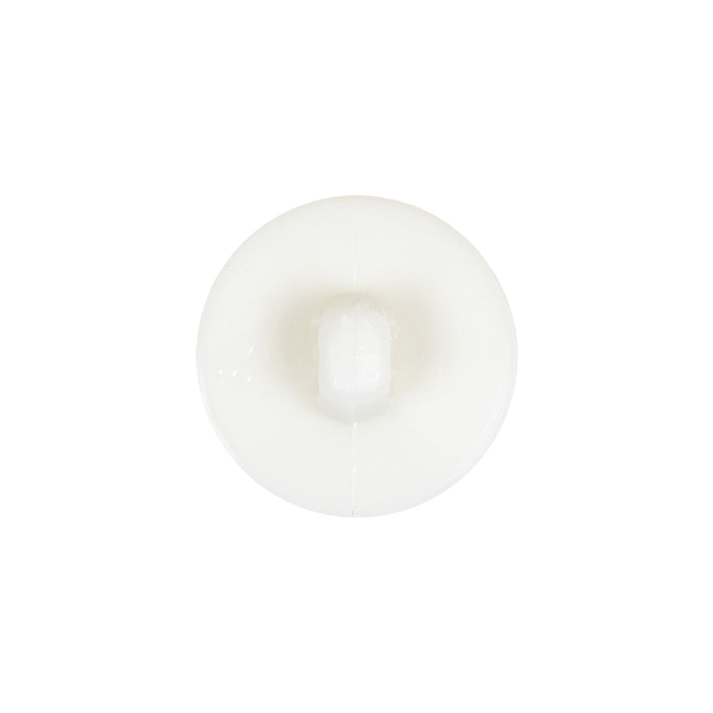 White Rays Molded Shank Back Plastic Button - 30L/19mm Detail White Rays Molded Shank Back Plastic Button - 30L/19mm Detail