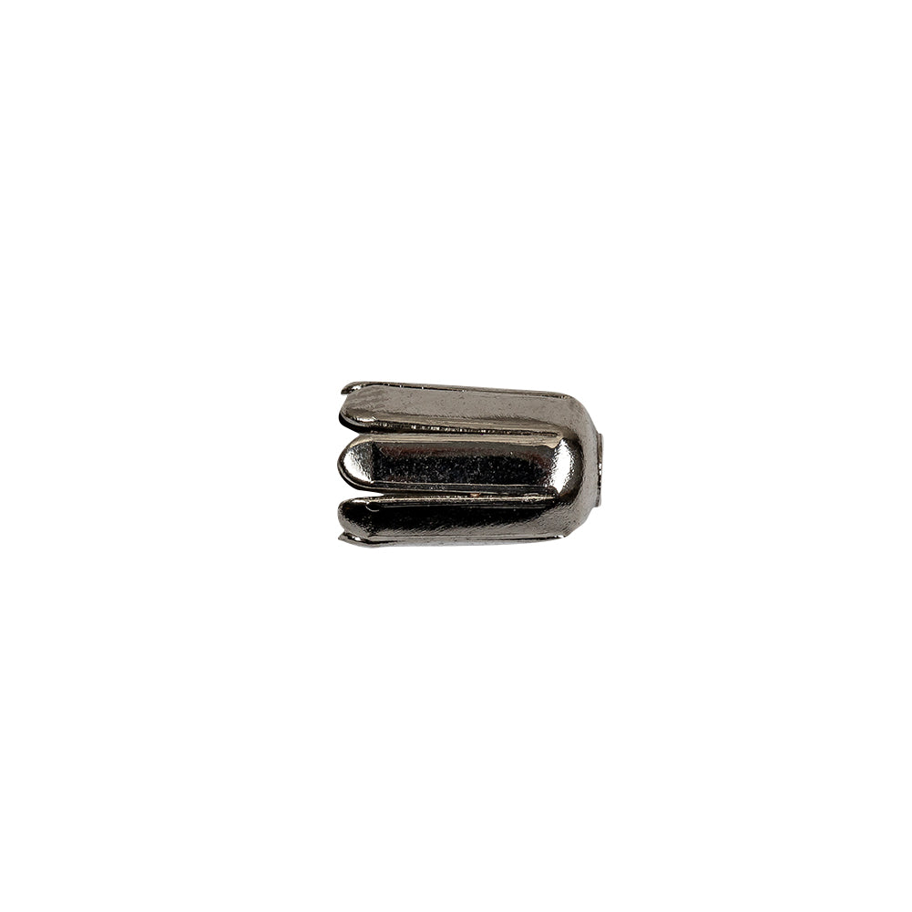 Silver Metal Tassel Stoppers Pair - 0.5" x 0.375" Silver Metal Tassel Stoppers Pair - 0.5" x 0.375"