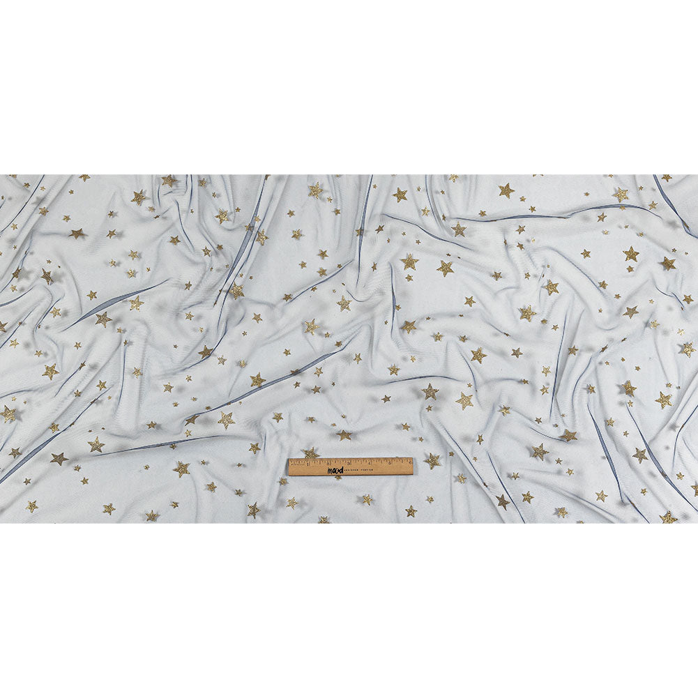 Starry Glitter Tulle - Bright Navy - Full Starry Glitter Tulle - Bright Navy - Full