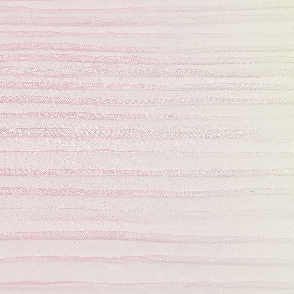 Pastel Rainbow Ombre Stripes Pleated Tulle Folded Pastel Rainbow Ombre Stripes Pleated Tulle Folded