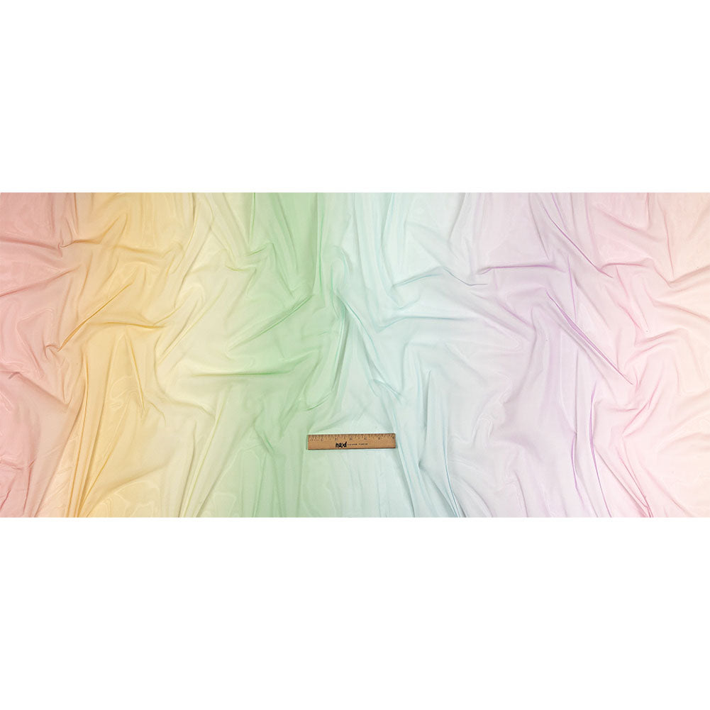 Ombre Stripes Shadow Tulle - Rainbow - Full Ombre Stripes Shadow Tulle - Rainbow - Full