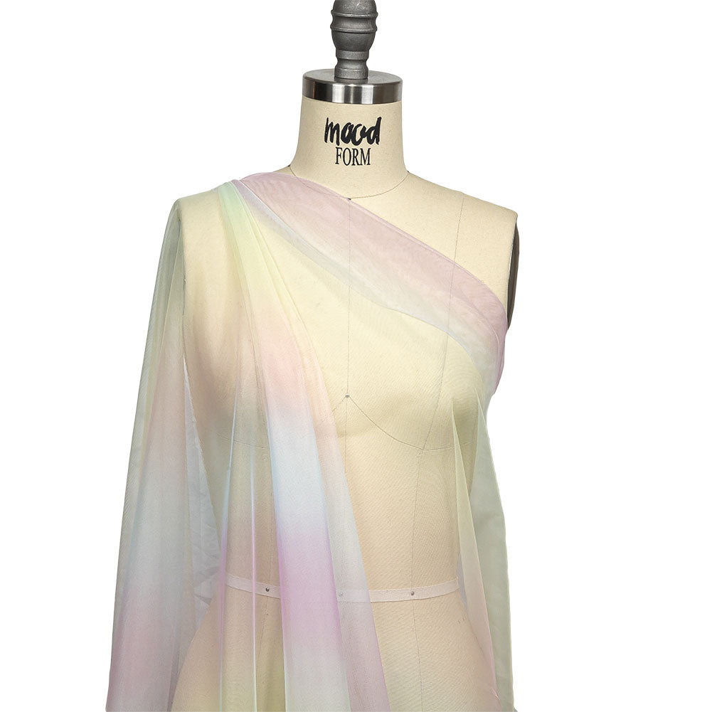 Ombre Stripes Shadow Tulle - Pastel Rainbow Ombre Stripes Shadow Tulle - Pastel Rainbow