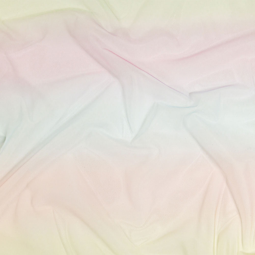Ombre Stripes Shadow Tulle - Pastel Rainbow Ombre Stripes Shadow Tulle - Pastel Rainbow