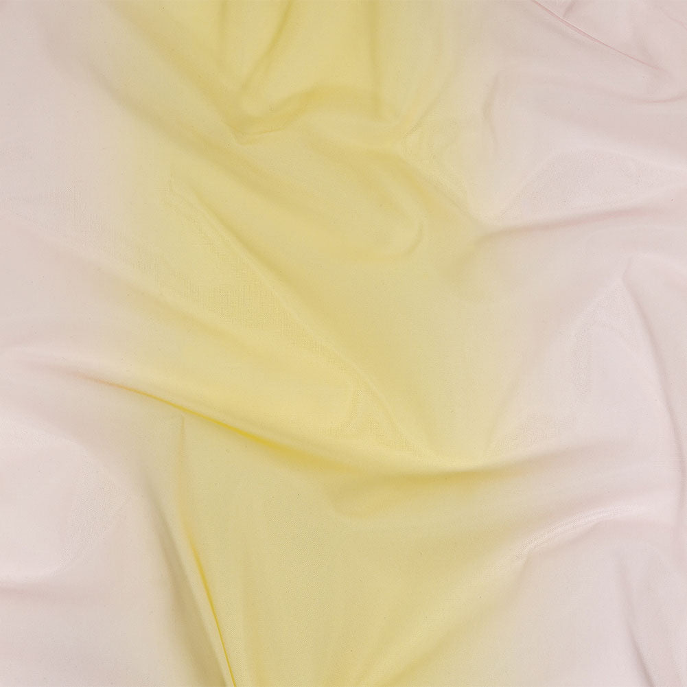 Ombre Stripes Shadow Tulle - Pink and Yellow Ombre Stripes Shadow Tulle - Pink and Yellow