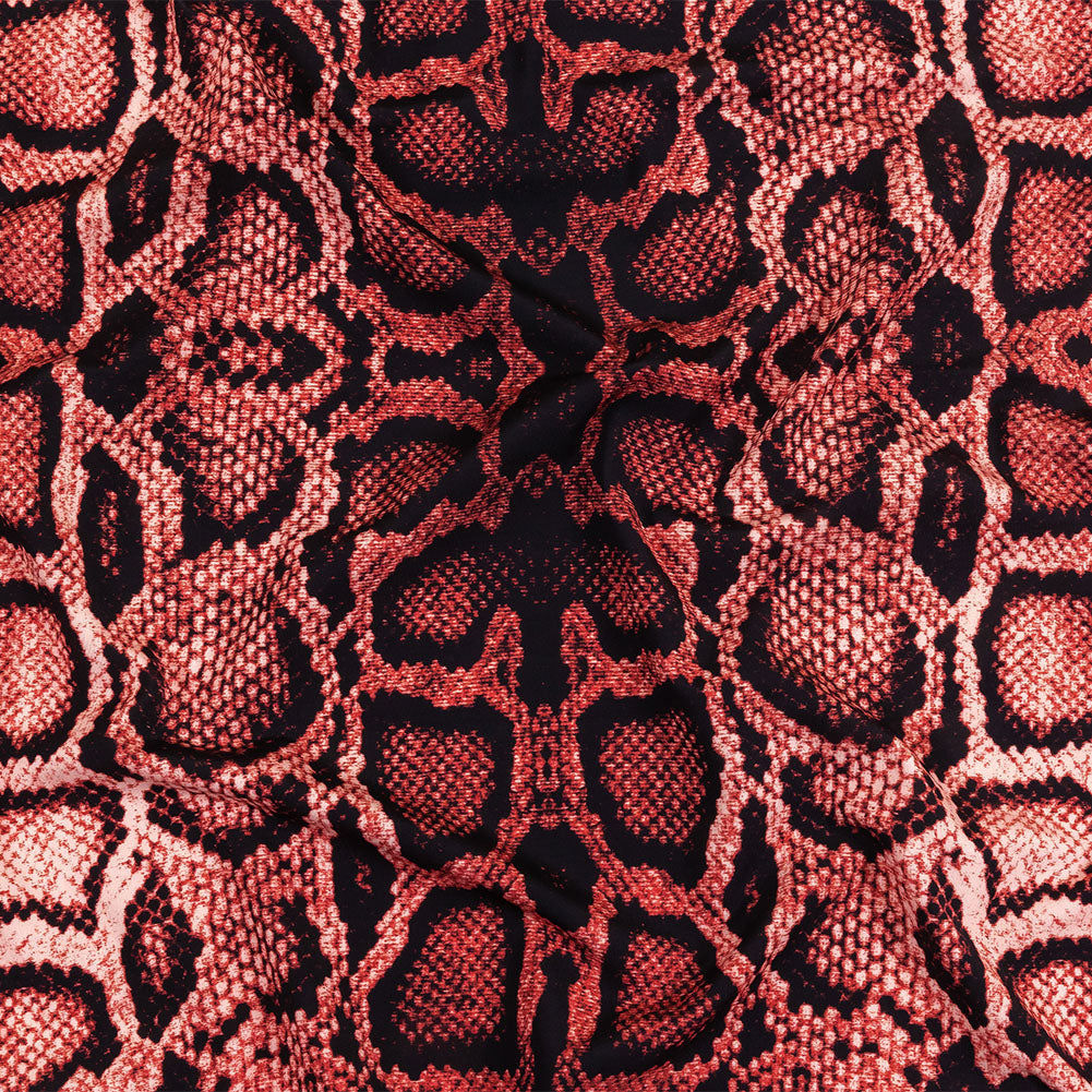 Compression Swimwear Tricot, UV Protective with Aloe Vera Microcapsules - Desert Rose Python Skin - Caye Collection Compression Swimwear Tricot, UV Protective with Aloe Vera Microcapsules - Desert Rose Python Skin - Caye Collection