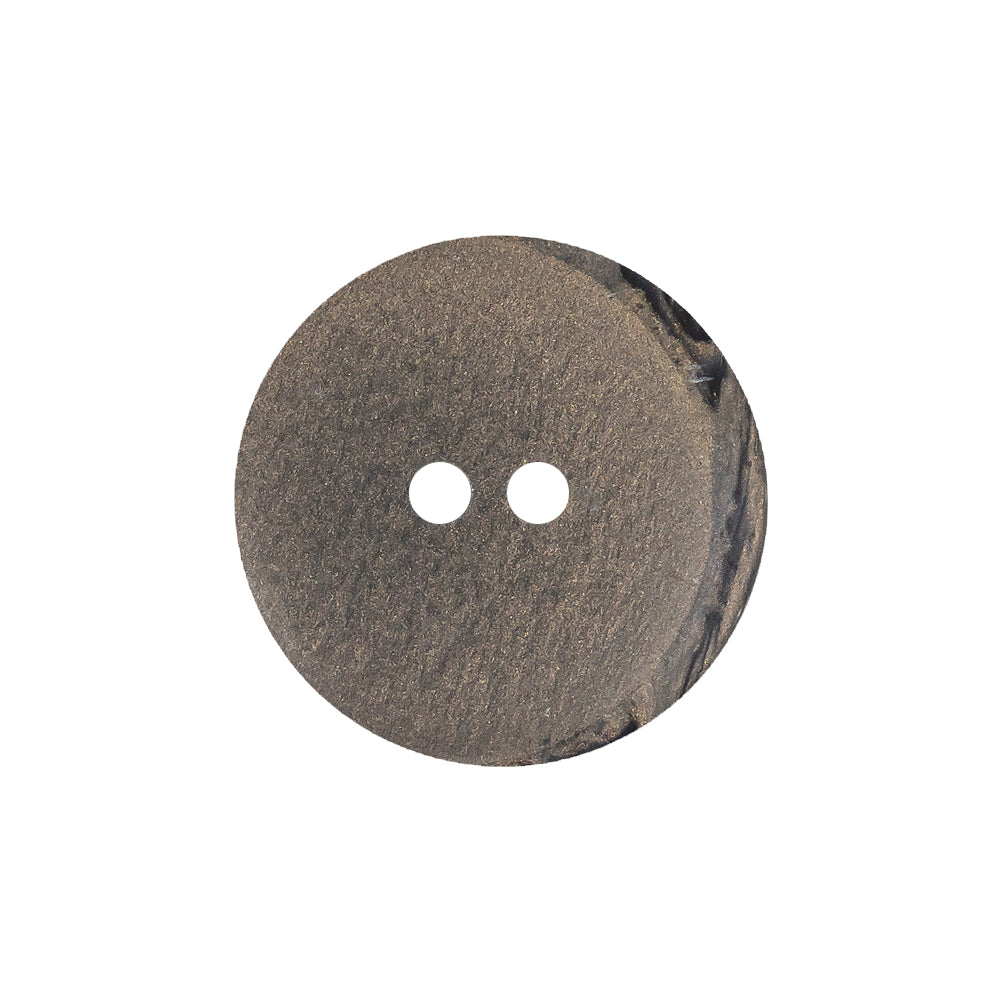 Italian Meteorite and Gold Swirled Lacy Textured Wide Rim 2-Hole Plastic Button - 36L/23mm Detail Italian Meteorite and Gold Swirled Lacy Textured Wide Rim 2-Hole Plastic Button - 36L/23mm Detail