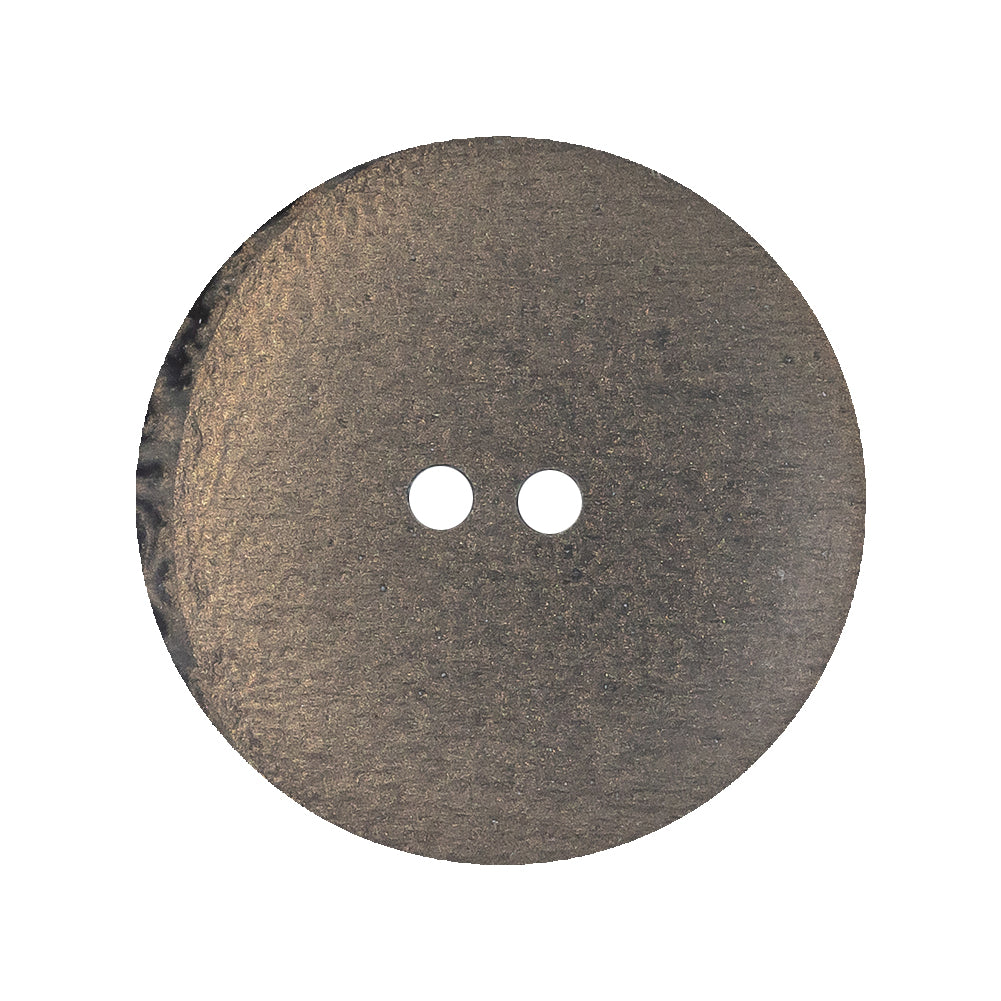 Italian Meteorite and Gold Swirled Lacy Textured Wide Rim 2-Hole Plastic Button - 44L/28mm Detail Italian Meteorite and Gold Swirled Lacy Textured Wide Rim 2-Hole Plastic Button - 44L/28mm Detail