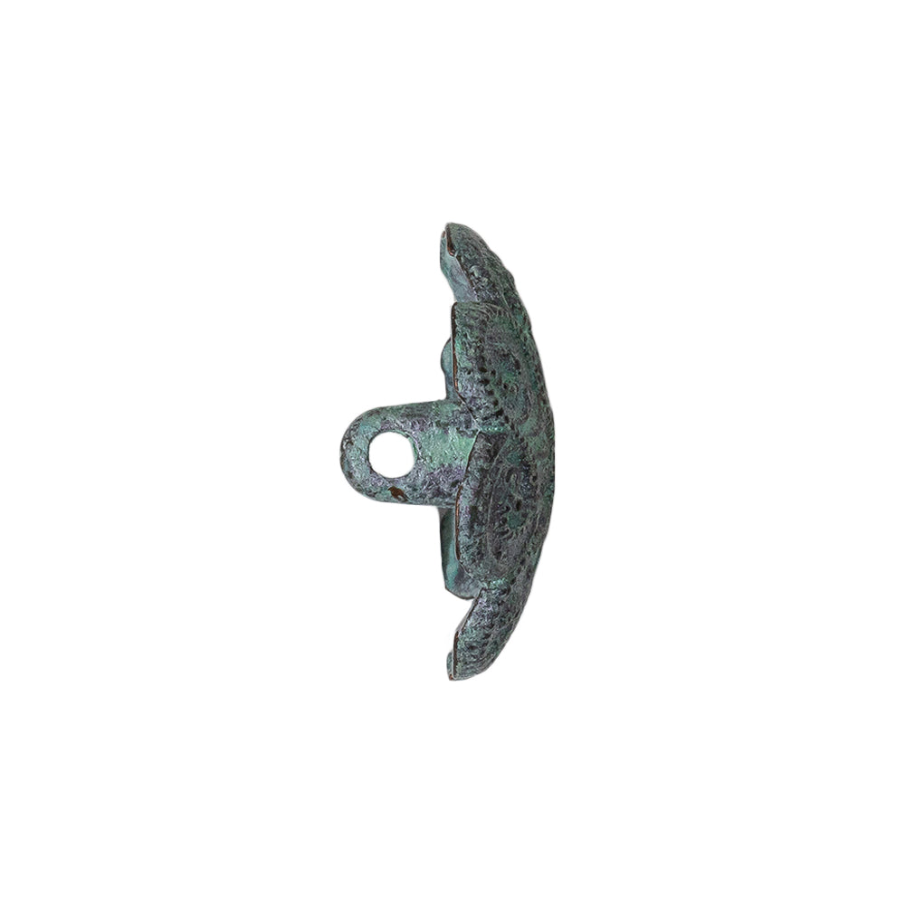 Italian Fairy Wing Floral Shank Back Button - 36L/23mm Folded Italian Fairy Wing Floral Shank Back Button - 36L/23mm Folded