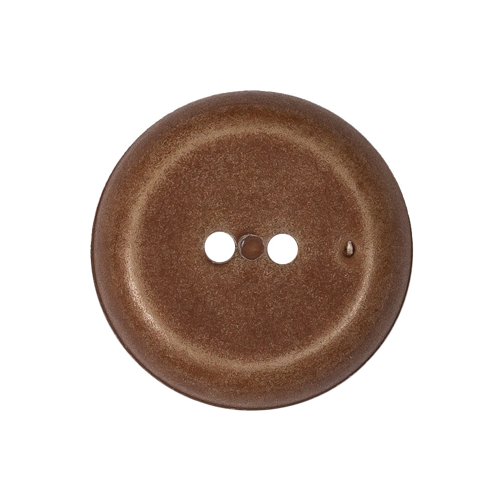 Clay Deep Well 2-Hole Plastic Button - 40L/25.5mm Detail Clay Deep Well 2-Hole Plastic Button - 40L/25.5mm Detail