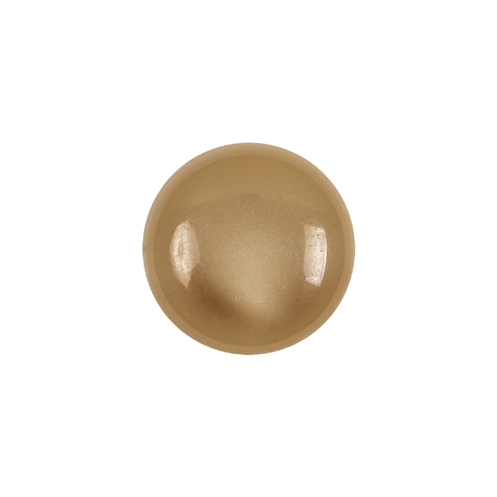 Lark and Brown Rice Swirl Half Dome Plastic Shank Back Button - 28L/18mm Lark and Brown Rice Swirl Half Dome Plastic Shank Back Button - 28L/18mm