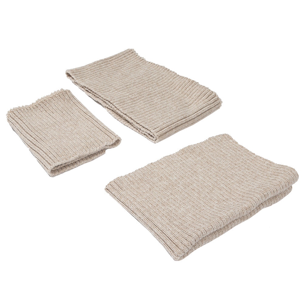 Alta Stone Chunky 2x2 Rib Knit Sweater Trim Bundle - 3pc Alta Stone Chunky 2x2 Rib Knit Sweater Trim Bundle - 3pc