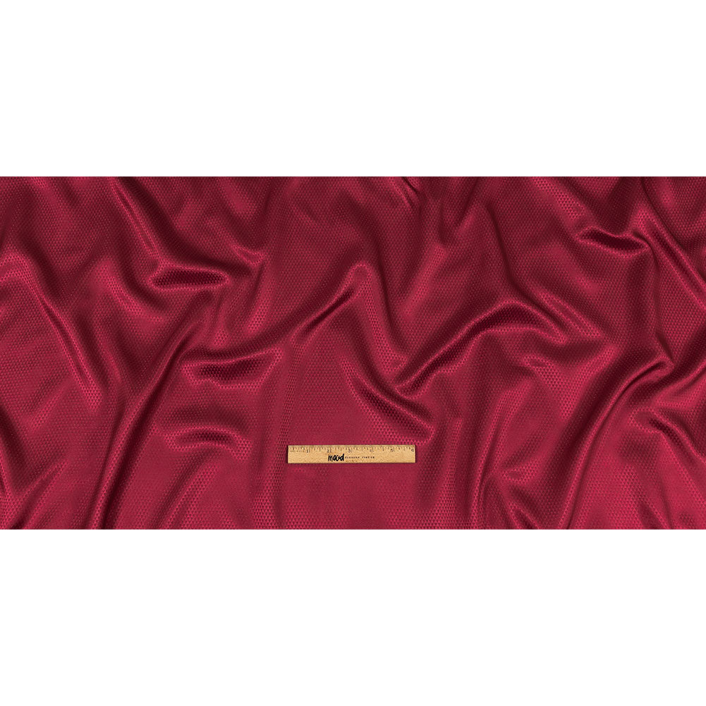 Magenta Mini Triangles Jacquard Lining Magenta Mini Triangles Jacquard Lining