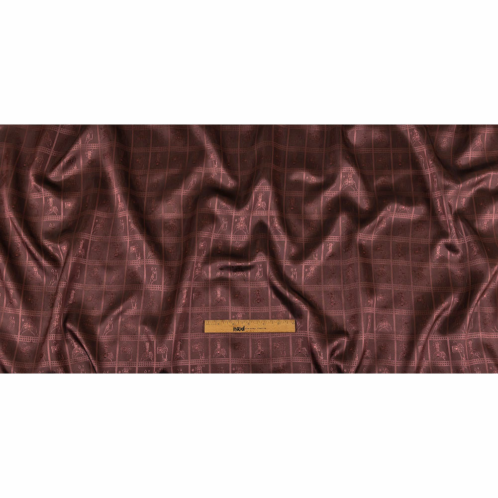 Dusty Rose Picturesque Jacquard Lining Dusty Rose Picturesque Jacquard Lining