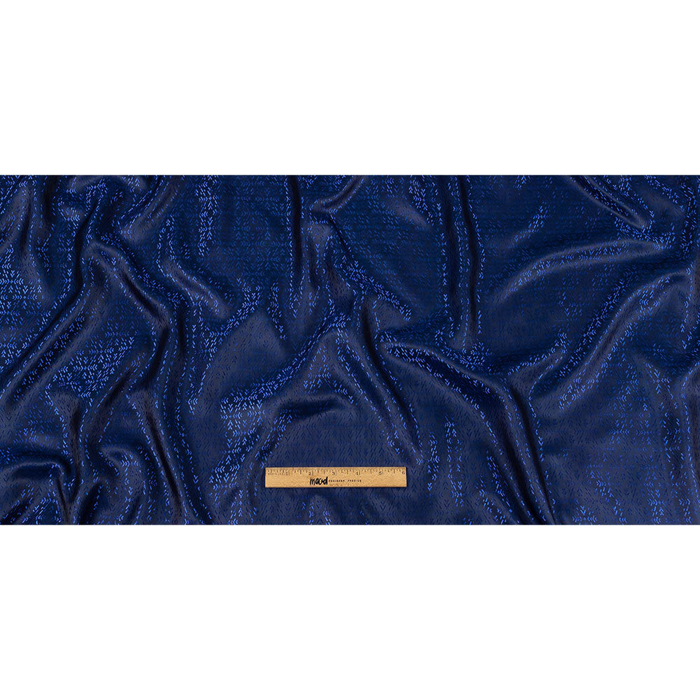 Cobalt and Navy Bi-Color Diamonds Jacquard Lining Cobalt and Navy Bi-Color Diamonds Jacquard Lining