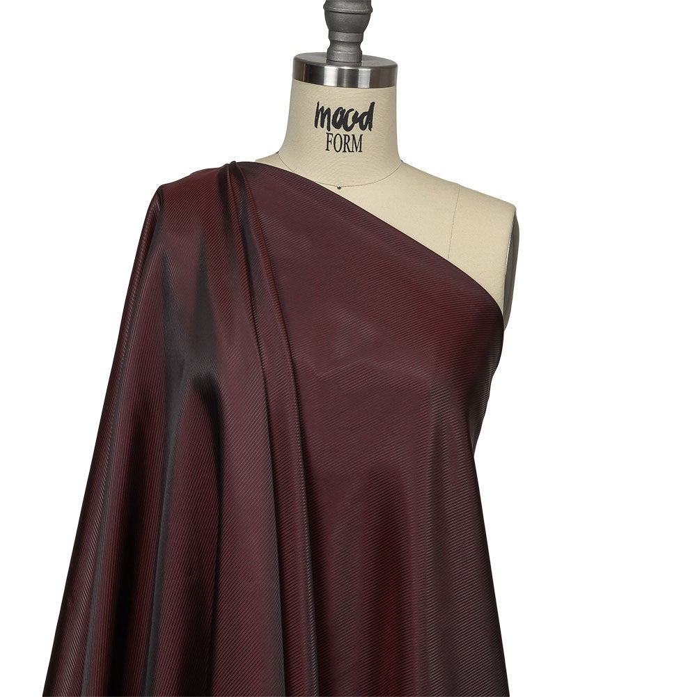 Maroon and Black Diagonal Stripes Jacquard Lining Maroon and Black Diagonal Stripes Jacquard Lining