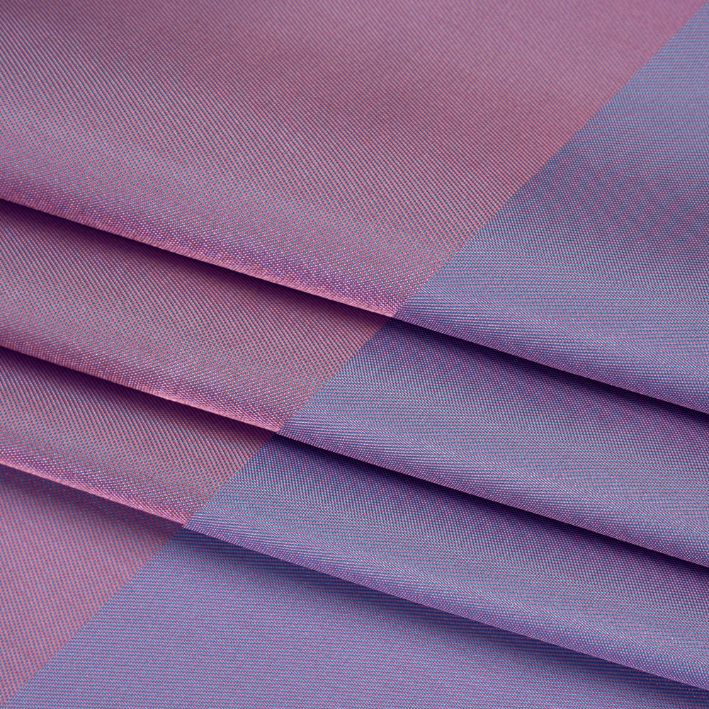 Iridescent Twill Lining - Pink and Aqua Folded Iridescent Twill Lining - Pink and Aqua Folded