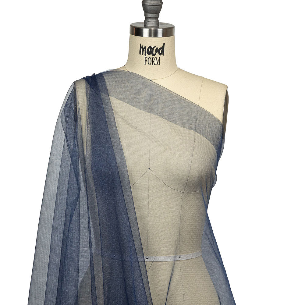 Shimmering Soft Tulle - Navy - Kallisto Collection Shimmering Soft Tulle - Navy - Kallisto Collection
